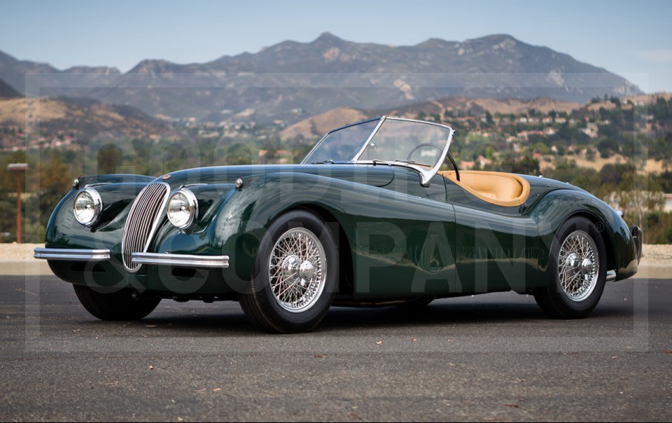 Jaguar xk120 roadster